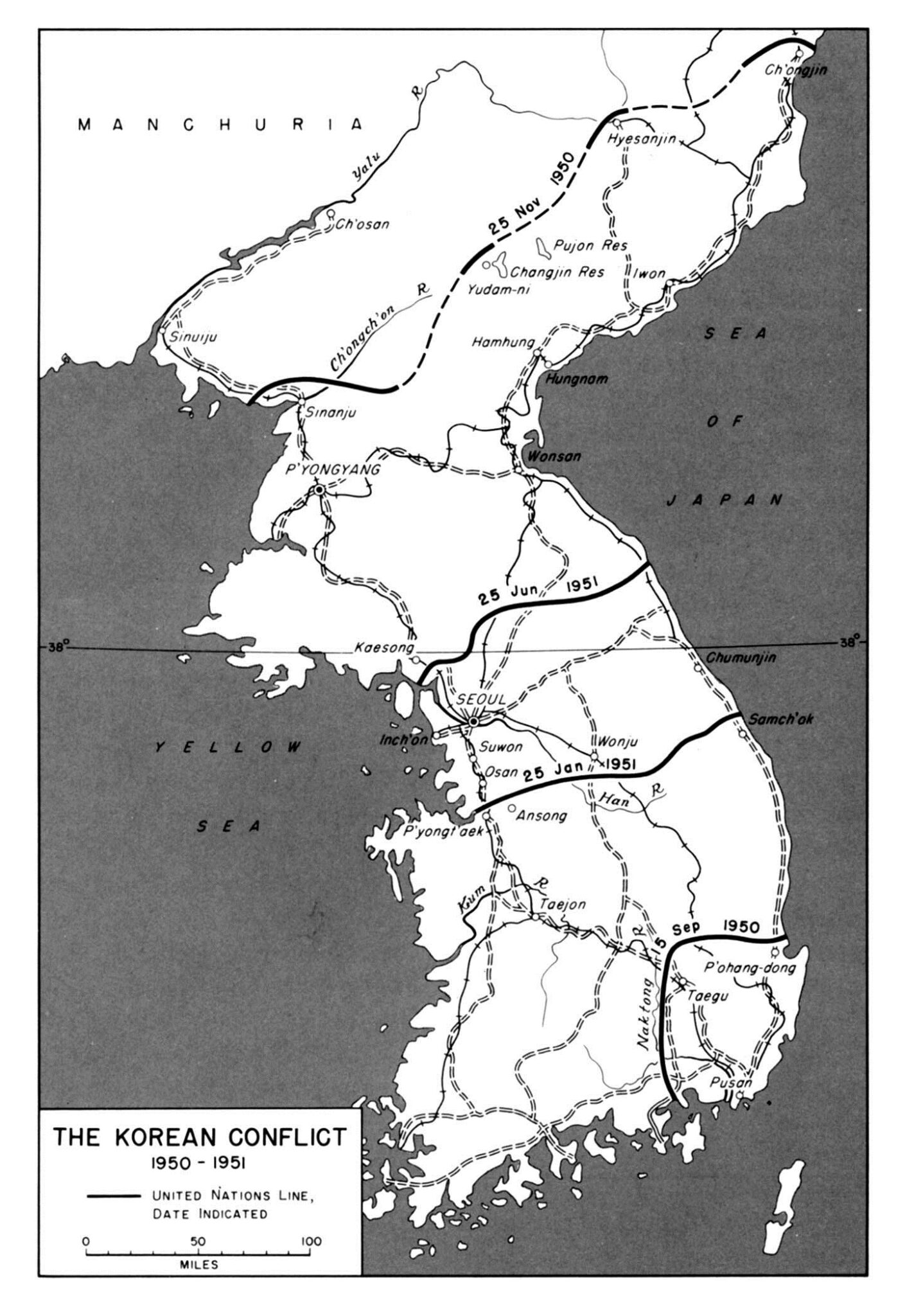 Map Of Korean Conflict 1950 1951 From CMH 1409x2048 
